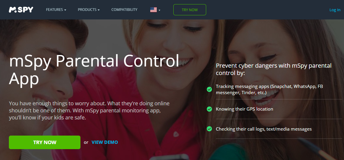 Invisible parental control apps