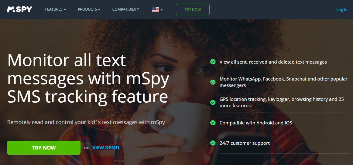 Mobile spy - call & sms tracker